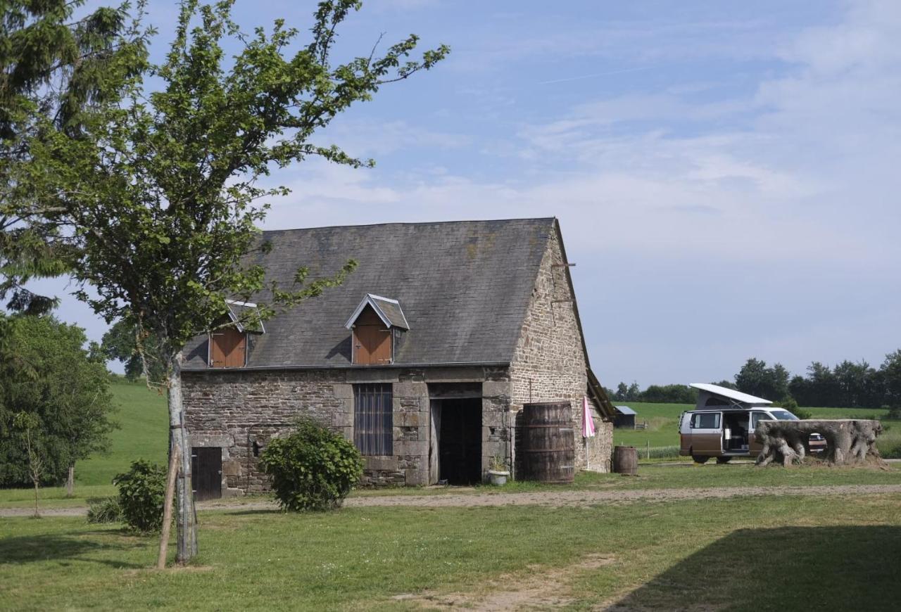 La Billardiere Camping A La Ferme Le Menil-Ciboult ภายนอก รูปภาพ