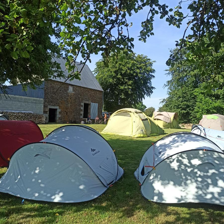 La Billardiere Camping A La Ferme Le Menil-Ciboult ภายนอก รูปภาพ