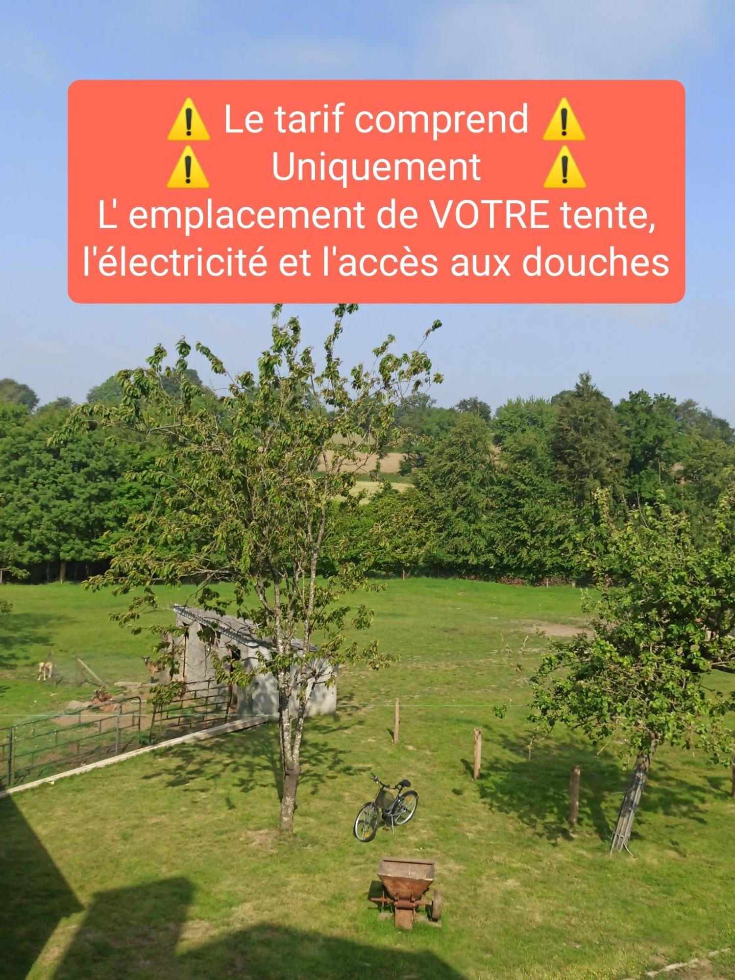 La Billardiere Camping A La Ferme Le Menil-Ciboult ภายนอก รูปภาพ
