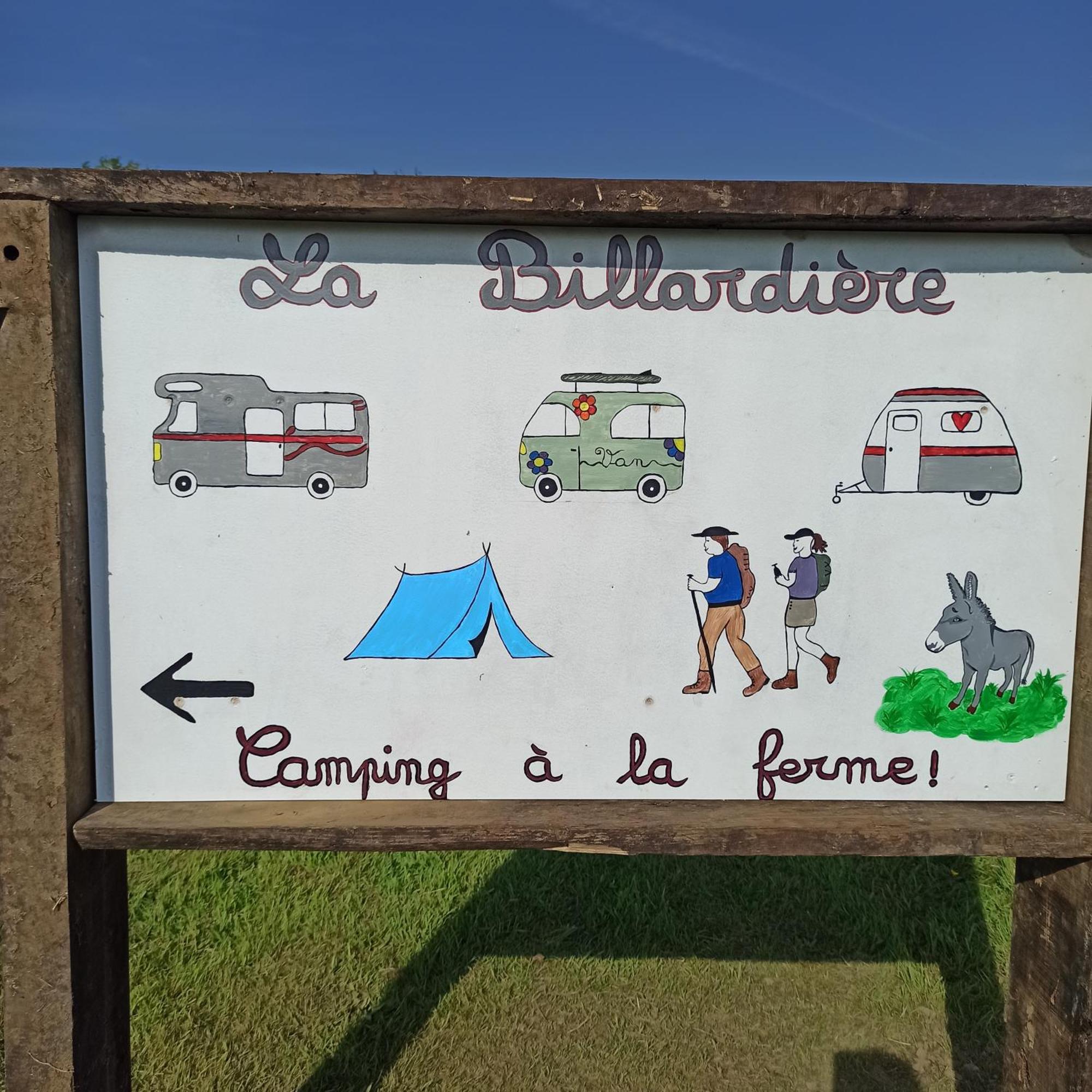 La Billardiere Camping A La Ferme Le Menil-Ciboult ภายนอก รูปภาพ